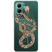 Прозорий чохол BoxFace OPPO A5 Glamor Snake