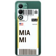 Прозорий чохол BoxFace OPPO A5 Ticket Miami