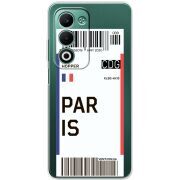 Прозорий чохол BoxFace OPPO A5 Ticket Paris