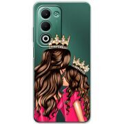 Прозорий чохол BoxFace OPPO A5 Queen and Princess