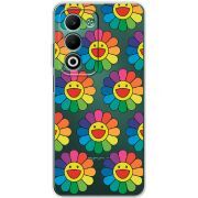 Прозорий чохол BoxFace OPPO A5 Hippie Flowers