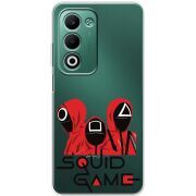 Прозорий чохол BoxFace OPPO A5 siquid game люди в красном