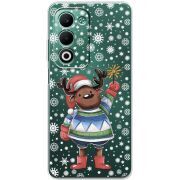 Прозорий чохол BoxFace OPPO A5 Christmas Deer with Snow