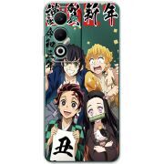 Прозорий чохол BoxFace OPPO A5 Незуко та друзі