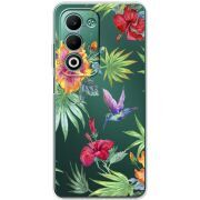 Прозорий чохол BoxFace OPPO A5 Tropical