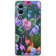 Прозорий чохол BoxFace OPPO A5 Flamingo