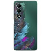 Прозорий чохол BoxFace OPPO A5 Feathers