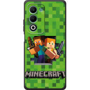 Чохол BoxFace OPPO A5m Майнкрафт Стів і Алекс