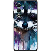 Чохол BoxFace OPPO A5m Акварельный енот