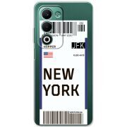 Прозорий чохол BoxFace OPPO A5m Ticket New York