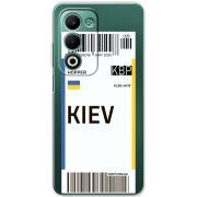 Прозорий чохол BoxFace OPPO A5m Ticket Kiev