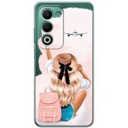 Прозорий чохол BoxFace OPPO A5m Travel Girl