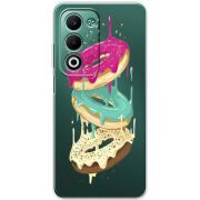 Прозорий чохол BoxFace OPPO A5m Donuts