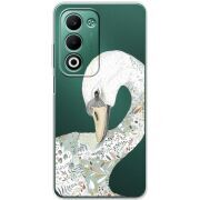 Прозорий чохол BoxFace OPPO A5m Swan