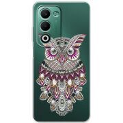 Чохол зі стразами OPPO A5m Owl