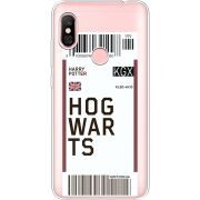 Прозрачный чехол Uprint Xiaomi Redmi Note 6 Pro Ticket Hogwarts