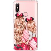 Прозрачный чехол Uprint Xiaomi Redmi Note 6 Pro Mouse Girls