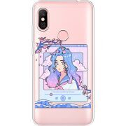 Прозрачный чехол Uprint Xiaomi Redmi Note 6 Pro The Sakuras Will Cry For You