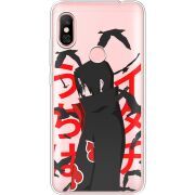 Прозрачный чехол Uprint Xiaomi Redmi Note 6 Pro Учиха Итачи