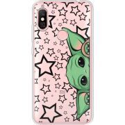 Прозрачный чехол Uprint Xiaomi Redmi Note 6 Pro Baby Yoda