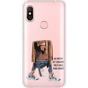 Прозрачный чехол Uprint Xiaomi Redmi Note 6 Pro Motivation