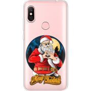 Прозрачный чехол Uprint Xiaomi Redmi Note 6 Pro Cool Santa