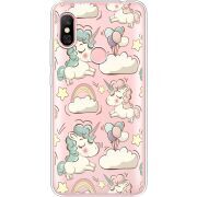 Прозрачный чехол Uprint Xiaomi Redmi Note 6 Pro Unicorns