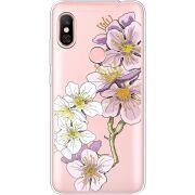 Прозрачный чехол Uprint Xiaomi Redmi Note 6 Pro Cherry Blossom