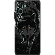 Чорний чохол BoxFace OPPO A5m Wolf