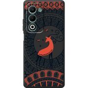 Чорний чохол BoxFace OPPO A5m Ornament