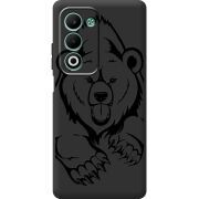 Чорний чохол BoxFace OPPO A5m Grizzly Bear