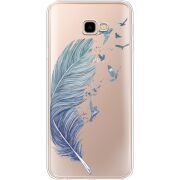 Прозрачный чехол Uprint Samsung J415 Galaxy J4 Plus 2018 Feather