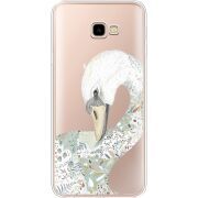 Прозрачный чехол Uprint Samsung J415 Galaxy J4 Plus 2018 Swan