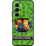Чохол BoxFace Infinix Hot 60 Pro Plus Майнкрафт Стів і Алекс