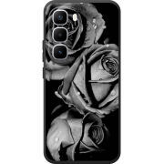 Чохол BoxFace Infinix Hot 60 Pro Plus Black and White Roses