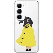 Прозорий чохол BoxFace Infinix Hot 60 Pro Plus Just a Girl