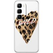 Прозорий чохол BoxFace Infinix Hot 60 Pro Plus Wild Love