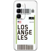 Прозорий чохол BoxFace Infinix Hot 60 Pro Plus Ticket Los Angeles