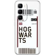 Прозорий чохол BoxFace Infinix Hot 60 Pro Plus Ticket Hogwarts