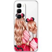 Прозорий чохол BoxFace Infinix Hot 60 Pro Plus Mouse Girls