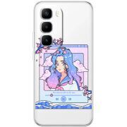 Прозорий чохол BoxFace Infinix Hot 60 Pro Plus The Sakuras Will Cry For You