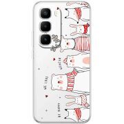 Прозорий чохол BoxFace Infinix Hot 60 Pro Plus The Friendly Beasts