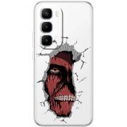 Прозорий чохол BoxFace Infinix Hot 60 Pro Plus Нападение Титана