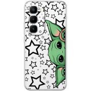 Прозорий чохол BoxFace Infinix Hot 60 Pro Plus Baby Yoda