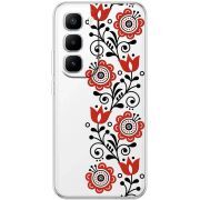 Прозорий чохол BoxFace Infinix Hot 60 Pro Plus Ethno Ornament