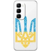 Прозорий чохол BoxFace Infinix Hot 60 Pro Plus Gold Trident