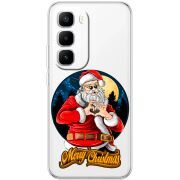 Прозорий чохол BoxFace Infinix Hot 60 Pro Plus Cool Santa