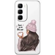 Прозорий чохол BoxFace Infinix Hot 60 Pro Plus love is in the air