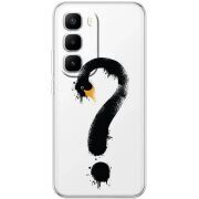 Прозорий чохол BoxFace Infinix Hot 60 Pro Plus Swan question