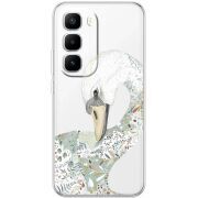 Прозорий чохол BoxFace Infinix Hot 60 Pro Plus Swan
